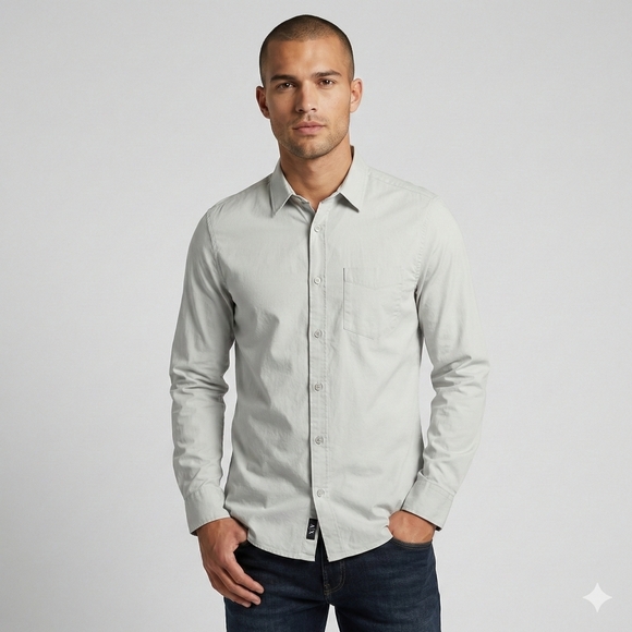 Armani Exchange Other - Armani Exchange Light White Button Down Casual Shirt